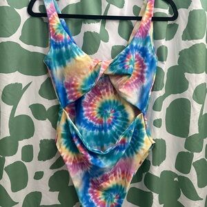 SKATIE Colorful Tie-Dye One Piece